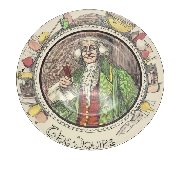 Vintage Royal Doulton "The Squire " Plate Professional Series D6284 England - Picture 1 of 6
